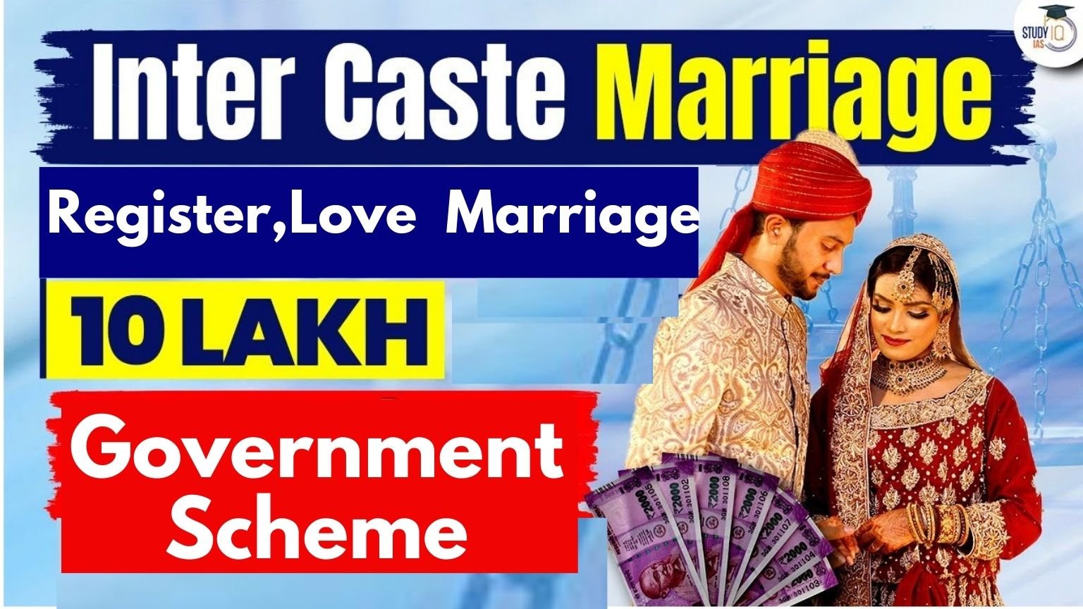 Intercaste Marriage Benefits in India