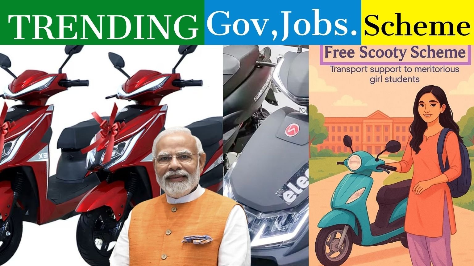Free Scooty Scheme in India